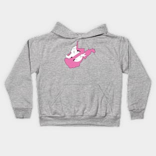 WVGB Pink Logo Shirt (Light Colors) Kids Hoodie